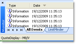 Events Window